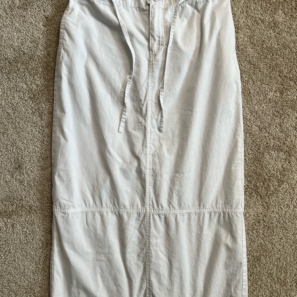 Vintage Guess White Maxi Skirt
